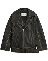 By Malene Birger - Jackets > leather jackets - Lyst
