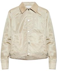 Ami Paris - De Coeur Stud Buttoned Jacket - Lyst