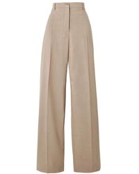 Sportmax - Wide Trousers - Lyst
