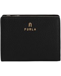 Furla - Kompakte lederbrieftasche mit kartenfächern und münzfach,geldbörse/kartenhalter,wallets & cardholders - Lyst