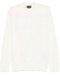 Emporio Armani - Round-Neck Knitwear - Lyst