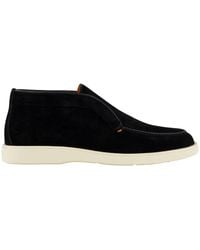 Santoni - Suede Desert Boot - Lyst