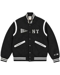 Champion - Jassen ,Zwart ,Polyester Bomber Ny Jacket - Lyst