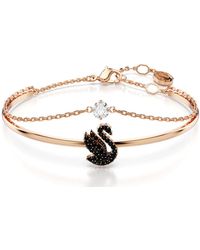 Swarovski - Accessoires ,Geel ,Iconic Swan Bracelet - Lyst
