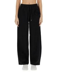 Stella McCartney - Relaxed Jogging Pants With Adjustable Drawstring Waist - Lyst