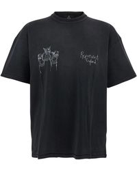 Represent - Iconische Print Crew-Neck T-Shirt - Lyst