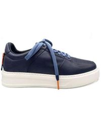 Barracuda - Blaue Sneaker Jimbo Mit Farbigen Details - Lyst