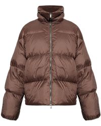 Studio Nicholson - Jassen ,Bruin ,Polyester Massey Puffer Jacket - Lyst