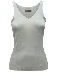 D.exterior - Sleeveless Tops - Lyst