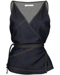 IRO - Renata Wrap Top - Lyst