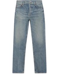 Saint Laurent - Straight Fit Jeans - Lyst