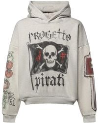 PDF - Oversized Bedrukte Hoodie - Lyst