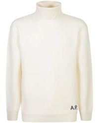 A.P.C. - R pullover für stilvolles aussehen - Lyst