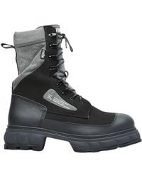 Viron - Schoenen ,Zwart ,Katoen Boots - Lyst