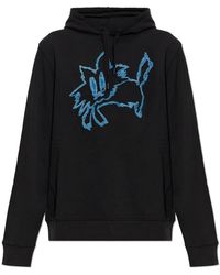 Paul Smith - Hoodies & Sweatvesten ,Zwart ,Katoen Katoenen Hoodie - Lyst
