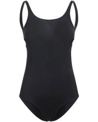 Courreges - Badmode ,Zwart ,Cut-Out One-Piece - Lyst