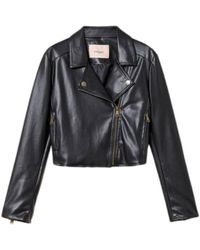 Twin Set - Leather Jackets - Lyst
