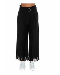 P.A.R.O.S.H. Trousers d230439 013 - Negro