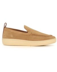 Lanvin - R wildlederslipper mit runder spitze - Lyst