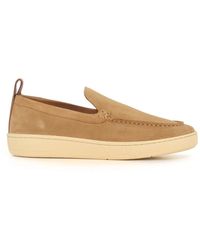 Lanvin - R wildlederslipper mit runder spitze - Lyst