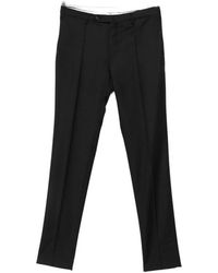 Incotex - Broeken ,Zwart ,Wol Tapered S120 Wol Broek - Lyst