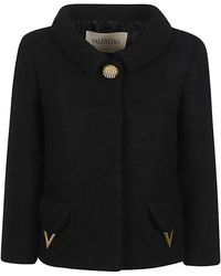 Valentino - Vlogo Signature Wool Jacket - Lyst