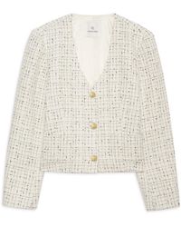Anine Bing - Jassen ,Wit ,Wol Anitta Jacket - Lyst