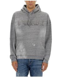 DSquared² - Sweatshirt Met Logo - Lyst
