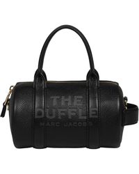 Marc Jacobs - Strukturierte leder mini duffle tasche - Lyst