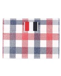 Thom Browne - Card Holder With Logo - Lyst