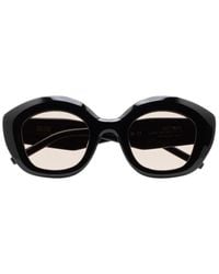Kaleos Eyehunters - Schmetterling sonnenbrille schwarz,schmetterling sonnenbrille orange braun verlauf - Lyst