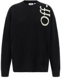 Off-White c/o Virgil Abloh - Round-Neck Knitwear - Lyst