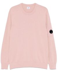 C.P. Company - Rosa Pullover Stilvolles Design Bequeme Passform - Lyst