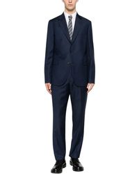 Paul Smith - Kostuums ,Blauw ,Wol Classic Fit Wool Suit - Lyst