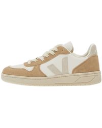 Veja - V10 Chromefree Low-Top Sneakers - Lyst