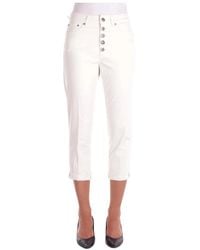 Dondup - Cropped Trousers - Lyst