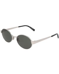 Saint Laurent - Schwarze/graue sonnenbrille sl 692,stylische sonnenbrille sl 692,silber/graue sonnenbrille sl 692,sunglasses - Lyst