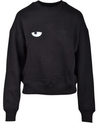 Chiara Ferragni - Sudadera negra para mujeres - Lyst