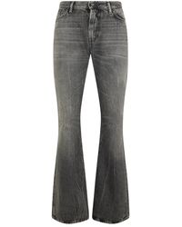 Acne Studios - Jeans ,Grijs ,Katoen 2025F Gothik Flared Jeans - Lyst