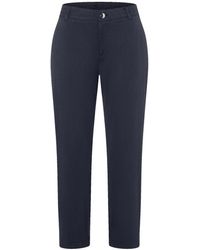 M·a·c - Broeken ,Blauw ,Donkerblauwe Cropped Jeans - Lyst