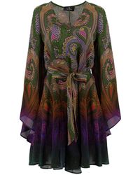 Etro - Short Dresses - Lyst