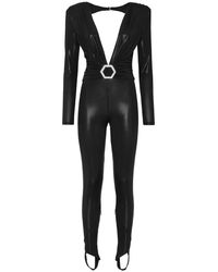 Philipp Plein - Padded Shoulder Jumpsuit - Lyst