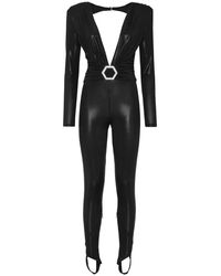 Philipp Plein - Padded Shoulder Jumpsuit - Lyst