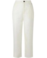 Pepe Jeans - Straight Trousers - Lyst