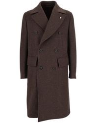 Lubiam - Double-Breasted Coats - Lyst