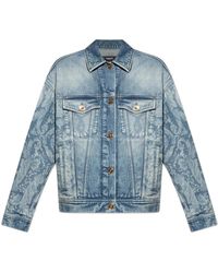 Versace - Denim Jackets - Lyst