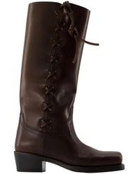 Paris Texas - Schoenen ,Bruin ,Leer Roxanne Boots - Lyst