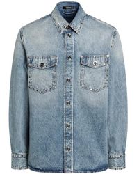 Versace - Denim Jackets - Lyst