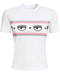 Chiara Ferragni - Tops > t-shirts - Lyst