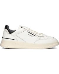 GHŌUD - Weiße Low Top Leder-Sneakers - Lyst